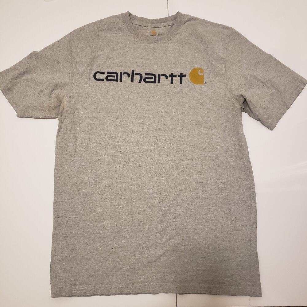 Carhartt Men's Loose Fit Pocket Workwear T-Shirt, Gray Size L #D80C